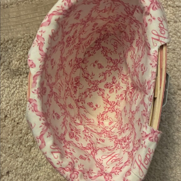 ✨HP✨ Longaberger 2007 Horizon of Hope Hanging Basket - Picture 5 of 5